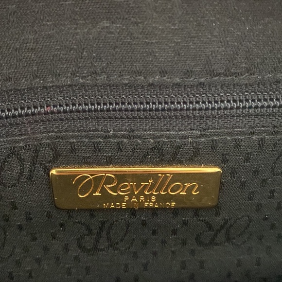 super Rare vintage Revillon 🇫🇷 white chevron crossbody bag - Picture 9 of 17
